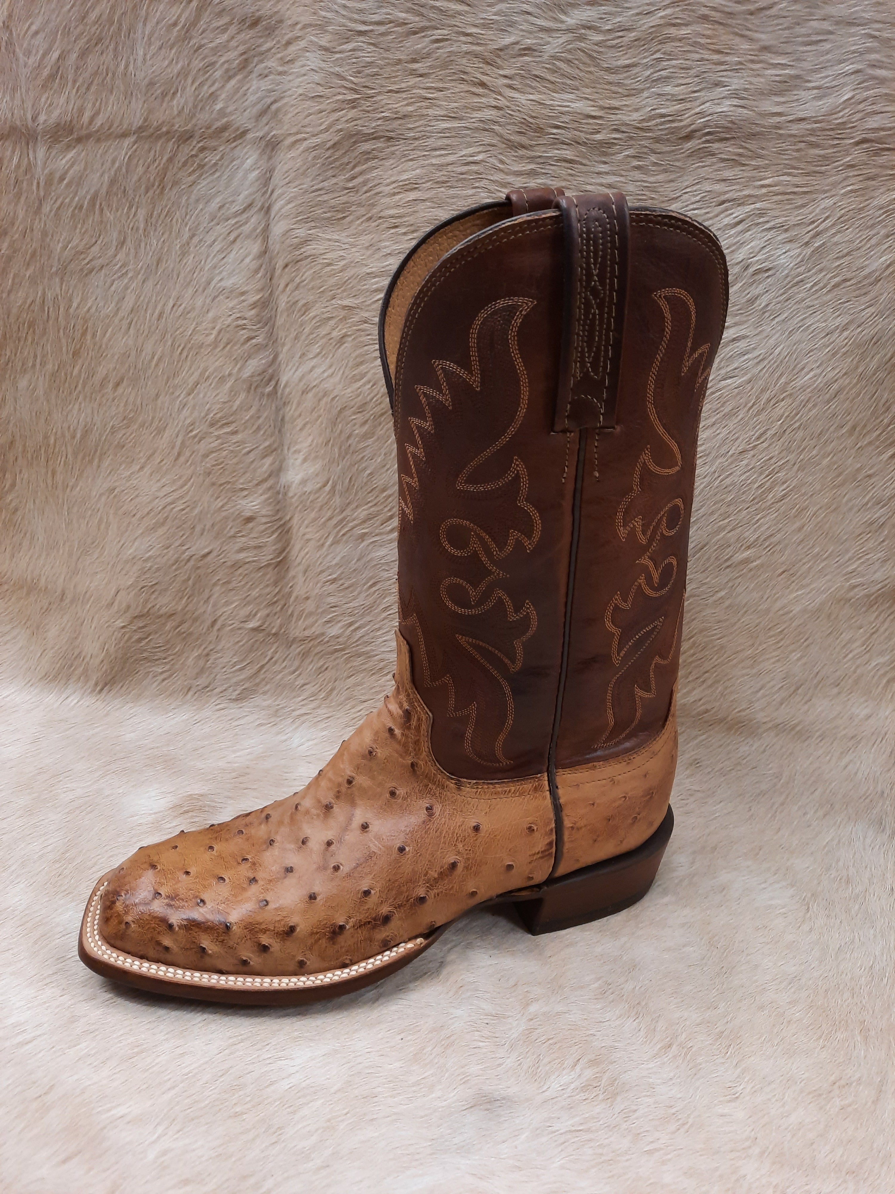Luchesse WY Burn Baby Buff Oxford Lucchese Men main image 2