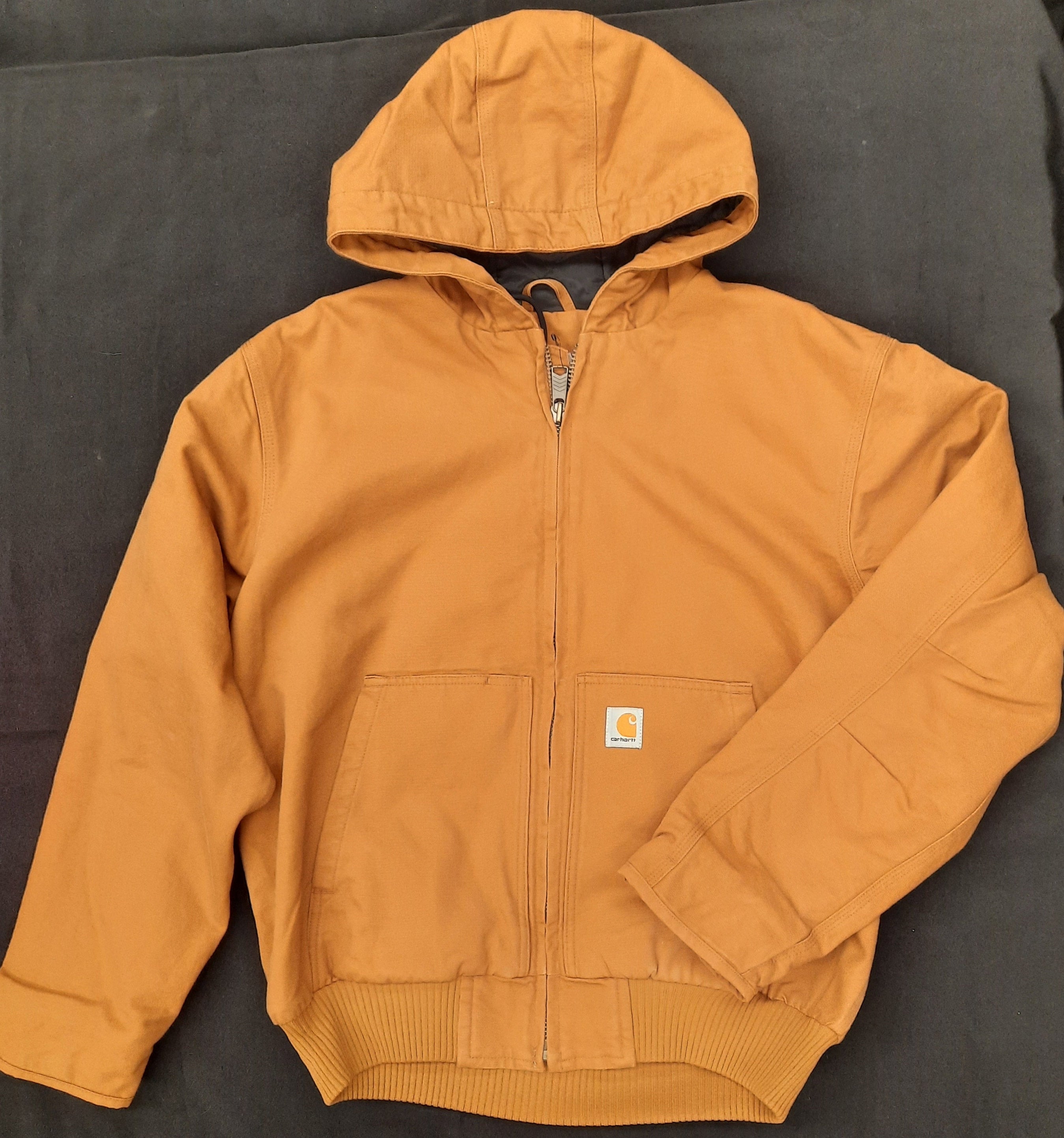 在庫処分 激安 食品 CARHARTT J130 Wear Western Young's | BROWN WASHDUCK MENS ジャケット・アウター