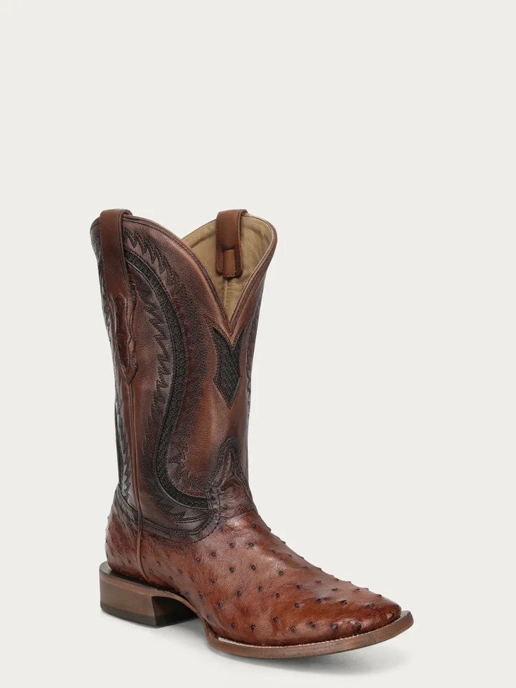 HONDO 3416 NUBUCK BRN BULLHIDE BOOT | Young's Western Wear