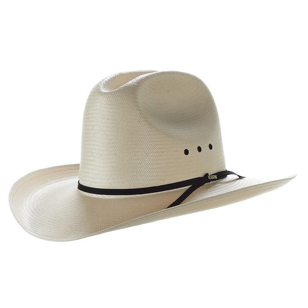 Resistol Straw Cowboy Hat - Top Hand 20X