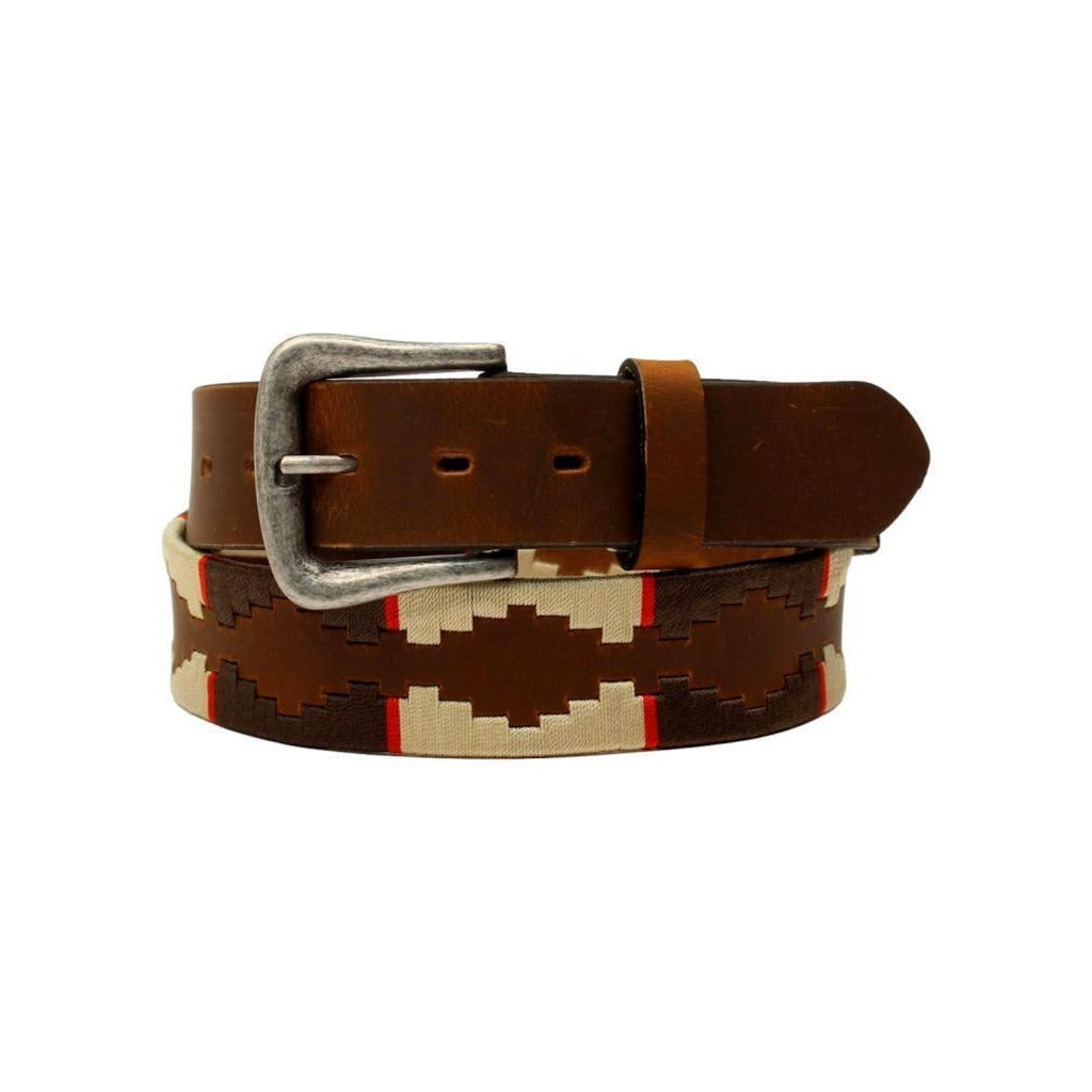 Nocona N210005905 Men's 1 1/2 Brn leather belt