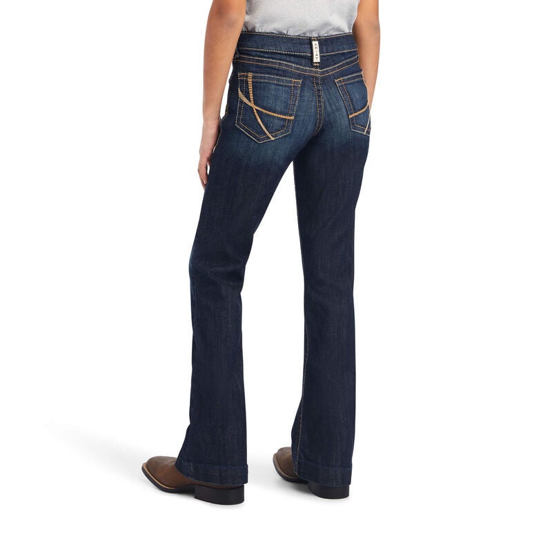 Wrangler Girls Darci Medium Wash Trouser Jeans 09GWWDI - Russell's Western  Wear, Inc.